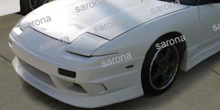 Custom Nissan 240SX  Coupe Front Bumper (1989 - 1994) - $360.00 (Part #NS-013-FB)